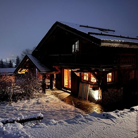 Chambres Et Mazots Du Chalet De Mado Megève Exteriér fotografie