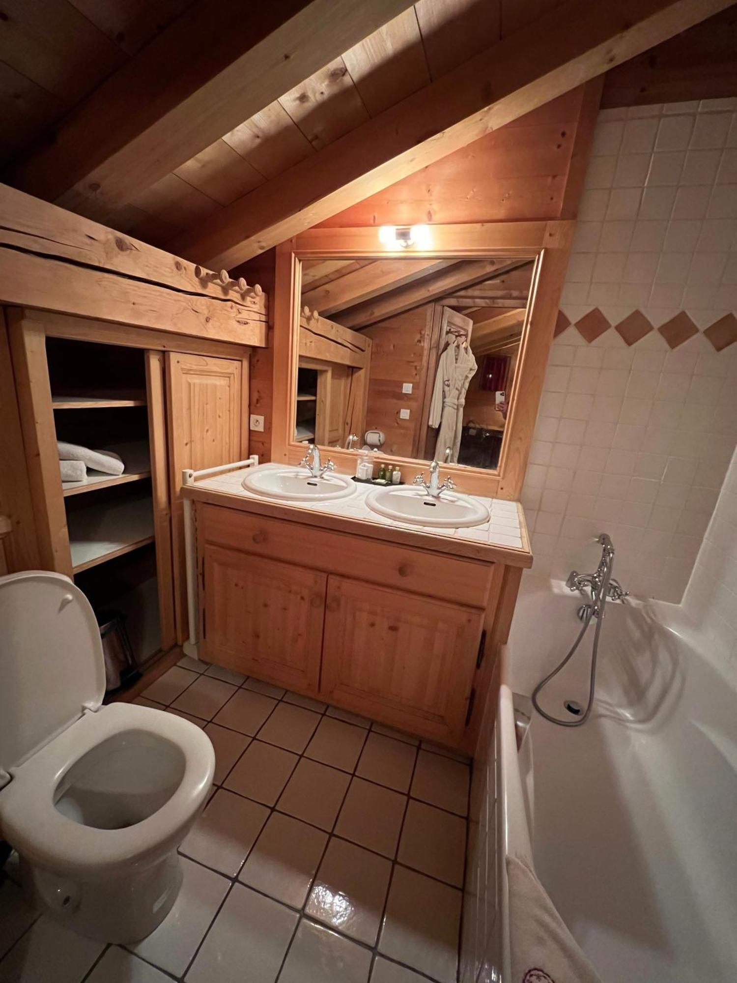 Chambres Et Mazots Du Chalet De Mado Megève Exteriér fotografie