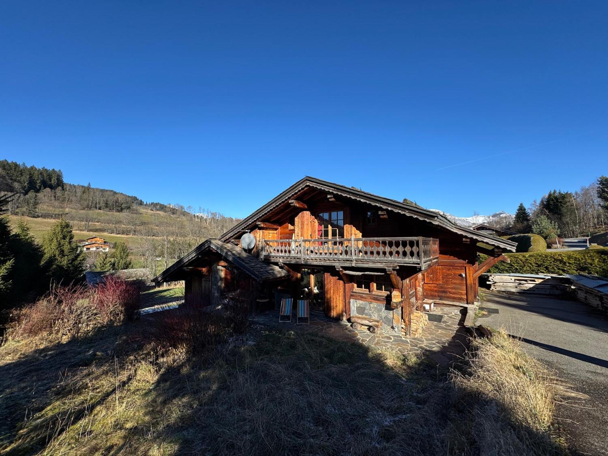 Chambres Et Mazots Du Chalet De Mado Megève Exteriér fotografie