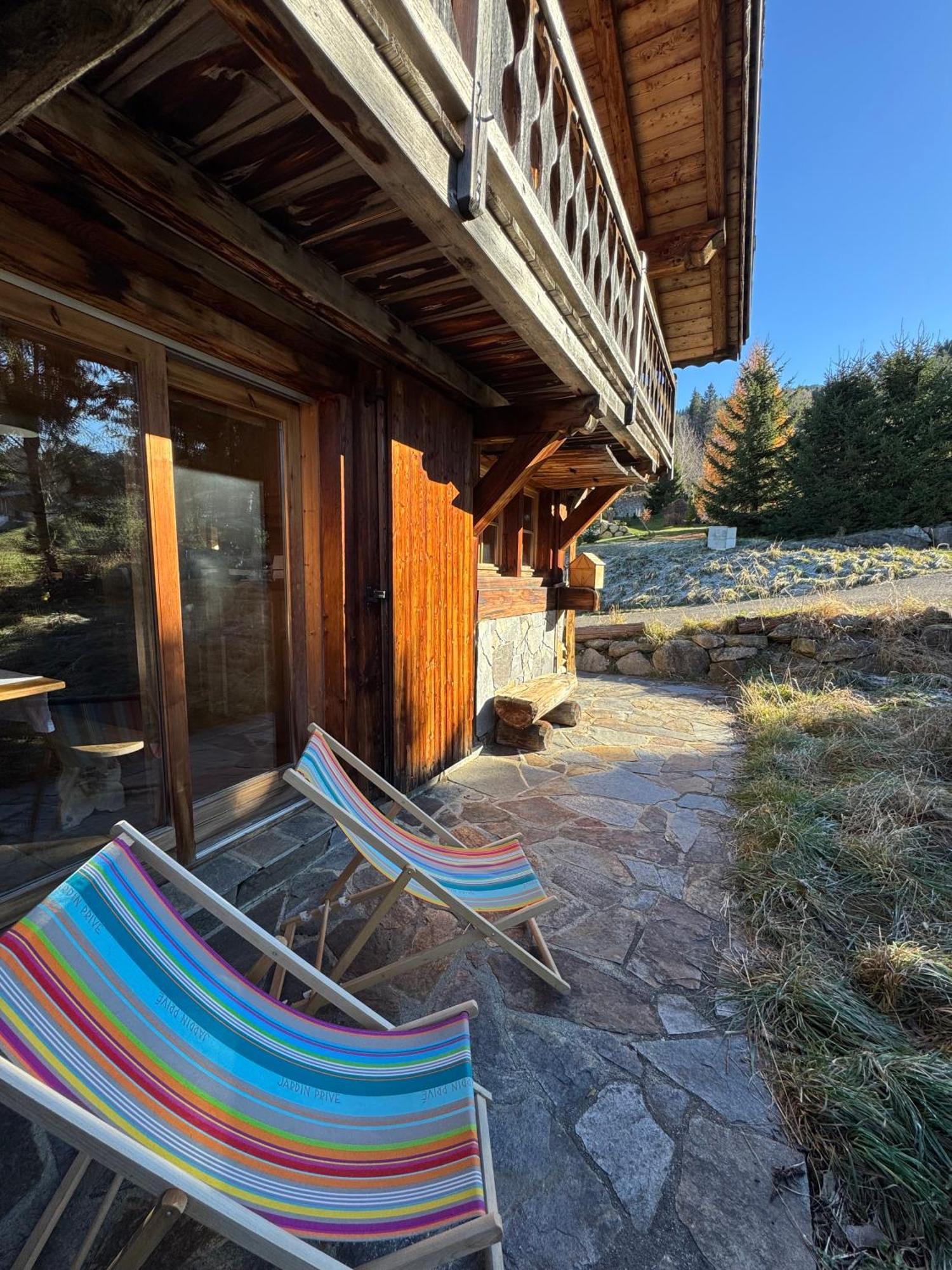 Chambres Et Mazots Du Chalet De Mado Megève Exteriér fotografie