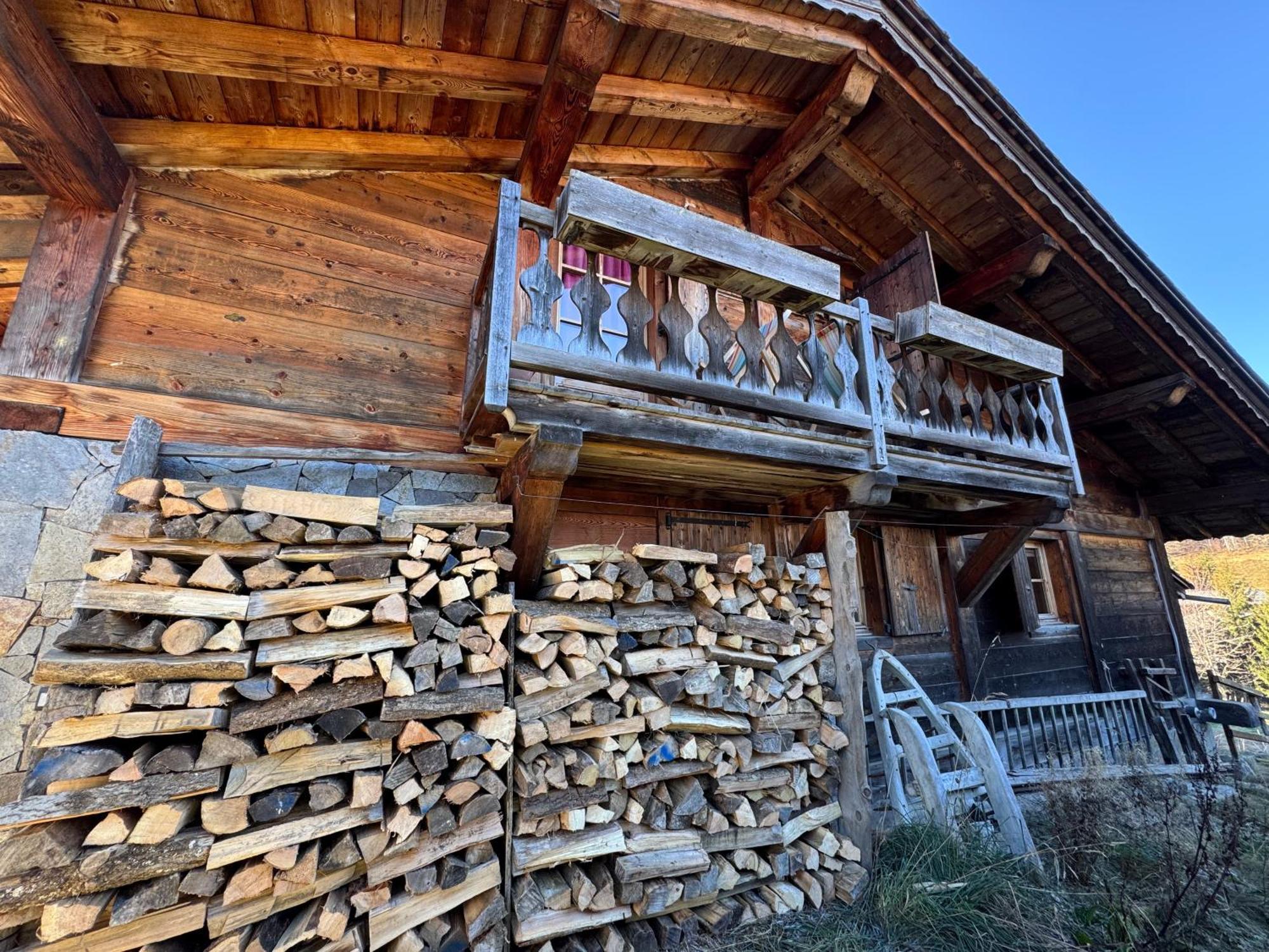 Chambres Et Mazots Du Chalet De Mado Megève Exteriér fotografie